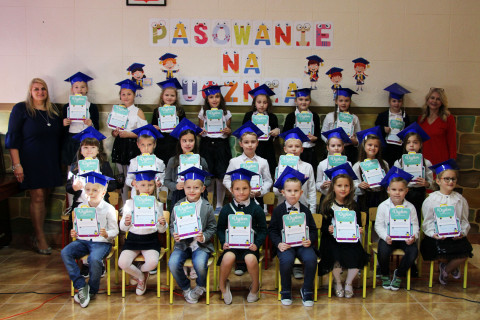 Ślubowanie pierwszaków w Szczepanowie