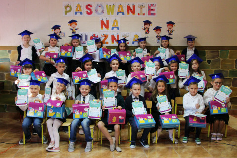 Ślubowanie pierwszaków w Szczepanowie
