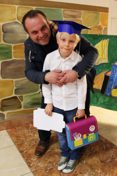 Ślubowanie pierwszaków w Szczepanowie