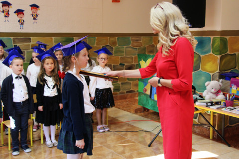 Ślubowanie pierwszaków w Szczepanowie