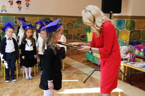 Ślubowanie pierwszaków w Szczepanowie