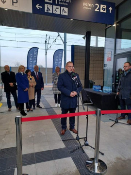 Otwarcie dworca w Sterkowcu