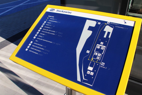 Otwarcie dworca w Sterkowcu