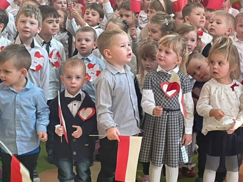 Lekcja patriotyzmu w Przedszkolu nr 4