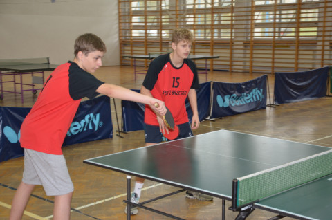 Pingpongowe zmagania szkół