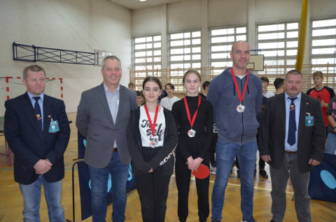 Pingpongowe zmagania szkół