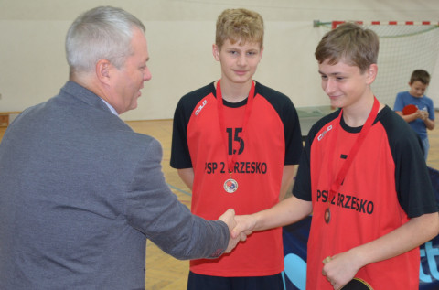 Pingpongowe zmagania szkół