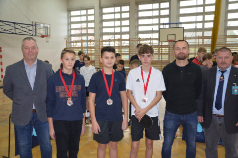 Pingpongowe zmagania szkół