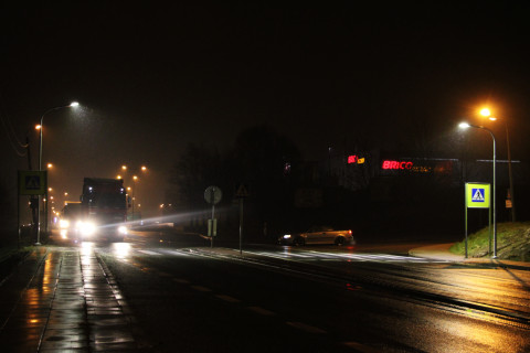 Doświetlenie przejść dla pieszych