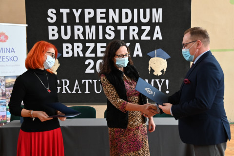 Stypendyści z ZS-P Brzesko
