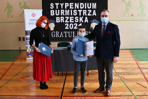 Stypendyści z ZS-P Brzesko