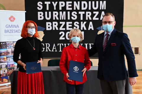 Stypendyści z ZS-P Brzesko