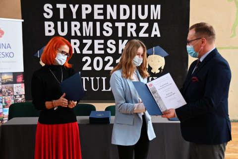 Stypendyści z ZS-P Brzesko