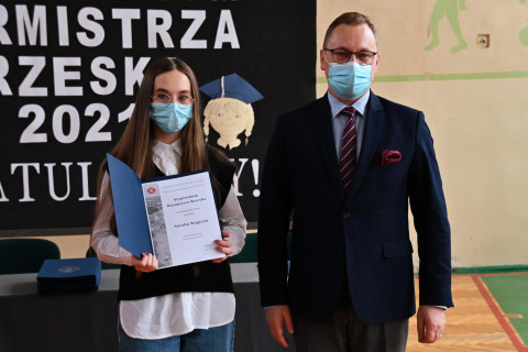 Stypendyści z ZS-P Brzesko