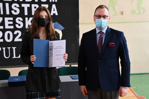 Stypendyści z ZS-P Brzesko