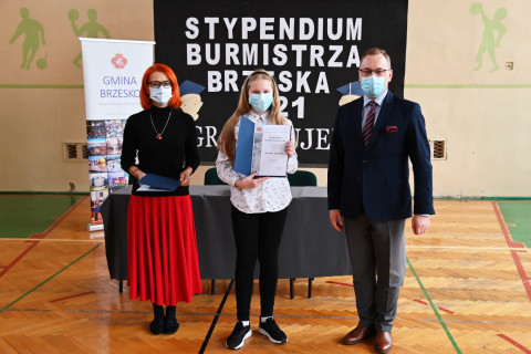 Stypendyści z ZS-P Brzesko