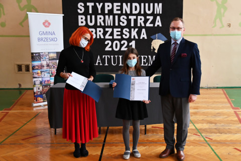 Stypendyści z ZS-P Brzesko