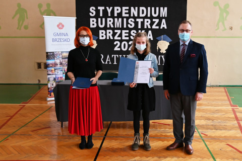Stypendyści z ZS-P Brzesko