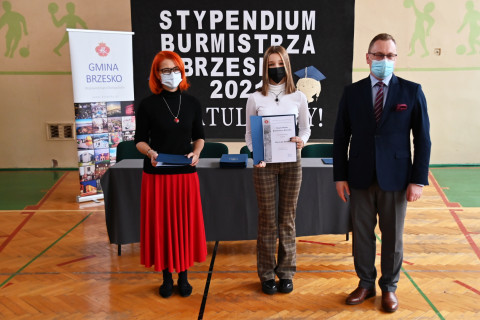 Stypendyści z ZS-P Brzesko