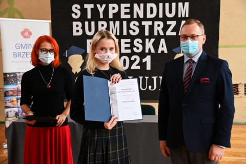 Stypendyści z ZS-P Brzesko