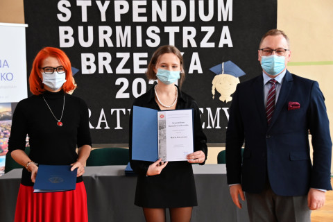 Stypendyści z ZS-P Brzesko