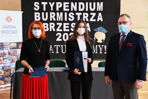 Stypendyści z ZS-P Brzesko