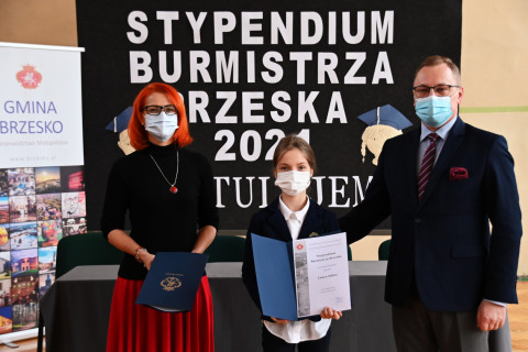 Stypendyści z ZS-P Brzesko