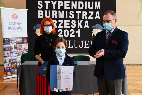 Stypendyści z ZS-P Brzesko