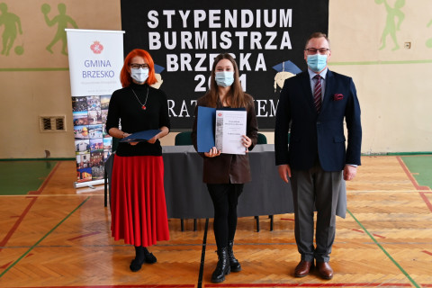 Stypendyści z ZS-P Brzesko