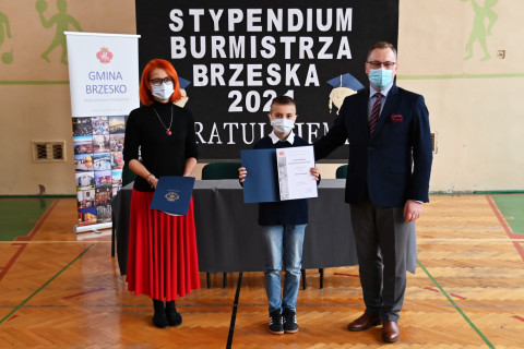 Stypendyści z ZS-P Brzesko