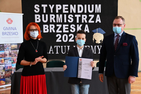 Stypendyści z ZS-P Brzesko