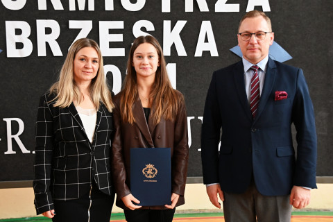 Stypendyści z ZS-P Brzesko