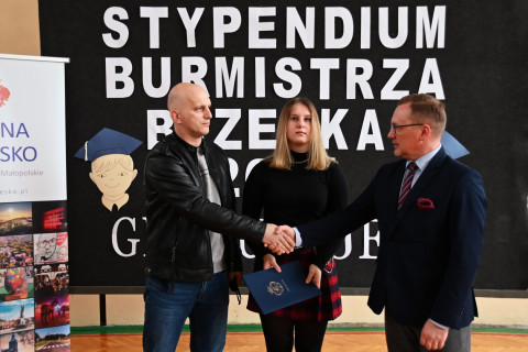 Stypendyści z ZS-P Brzesko