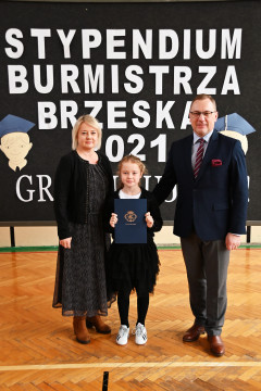 Stypendyści z ZS-P Brzesko