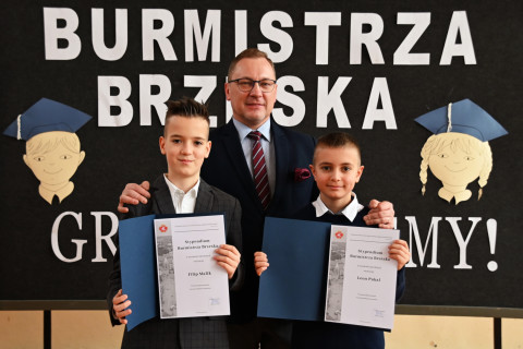 Stypendyści z ZS-P Brzesko