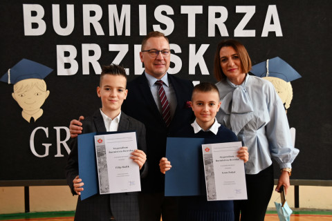 Stypendyści z ZS-P Brzesko
