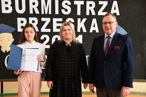 Stypendyści z ZS-P Brzesko