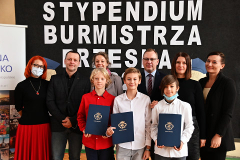 Stypendyści z ZS-P Brzesko