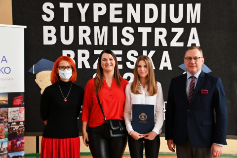 Stypendyści z ZS-P Brzesko