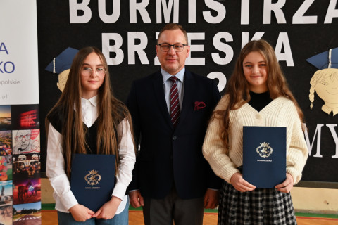 Stypendyści z ZS-P Brzesko