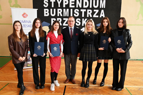 Stypendyści z ZS-P Brzesko