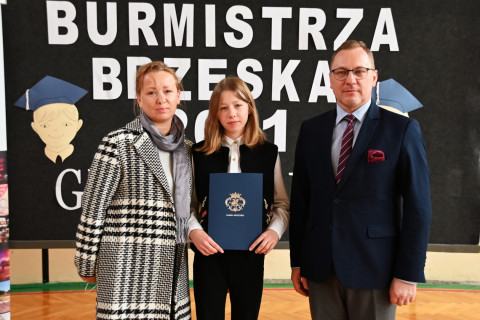 Stypendyści z ZS-P Brzesko