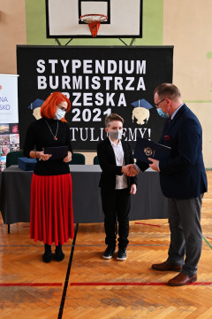Stypendyści z ZS-P Brzesko