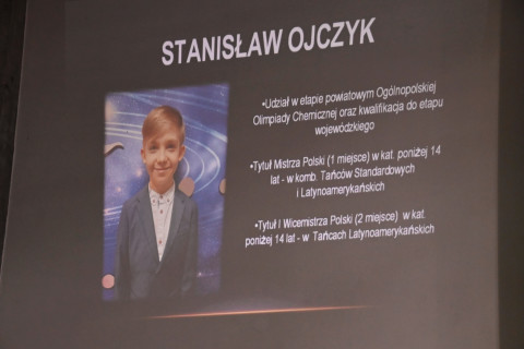 Wręczenie stypendiów w SP 3 Brzesko