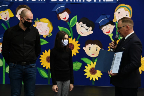 Wręczenie stypendiów w SP 3 Brzesko