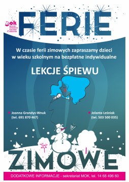 MOK zaprasza na ferie