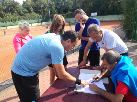 Letnia liga tenisowa zakończona