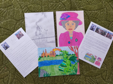 Z życzeniami dla Królowej Elżbiety I. Projekt językowy The Queen’s Platinum Jubilee 2022