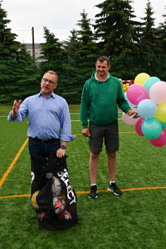 Uroczyste otwarcie boiska przy PSP 1 Brzesko