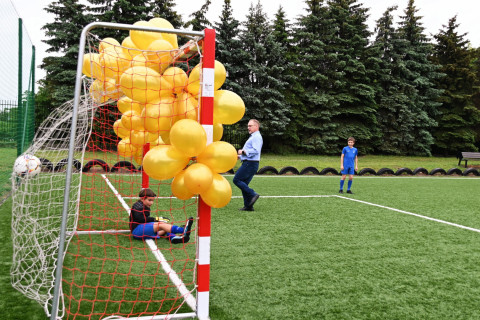 Uroczyste otwarcie boiska przy PSP 1 Brzesko